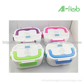 Electric Food Heating Insulation Boxes Multifunctional Electronic Heated Lunch Box EU/Us Plug 3 Color with Retail Package
